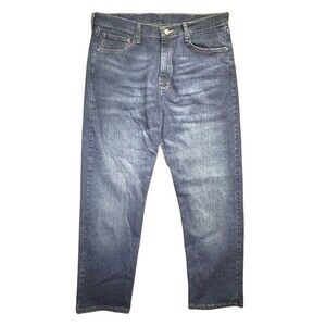 Wrangler Premium Quality Men’s Jeans 35x32 Comfort Stretch Medium Wash Denim